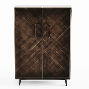 Elegant Tudor Sideboard by Cattelan Italia 3D model image 1 