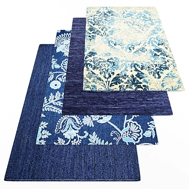 Modern Style Rug Collection 3D model image 1 