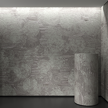 Seamless Plaster Tiles: Reflective & Glossy 3D model image 1 