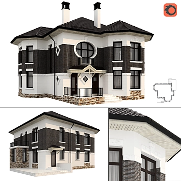 Cozy Cottage 63-82 3D model image 1 