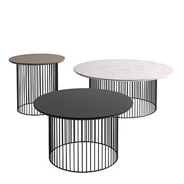 Modern IDRA Coffee Table: Stylish & Functional 3D model image 1 