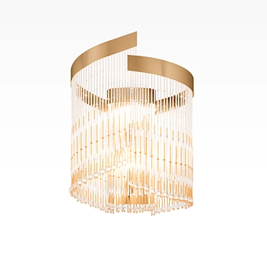 Elegant Patrizia Volpato Wall Lamp 3D model image 1 