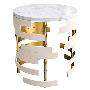 Modern Korean Side Table 3D model image 1 