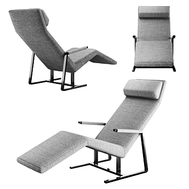 Elevate Your Comfort with the Wogg Lounger 3D model image 1 