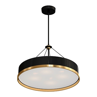 Elegant Liam Chandelier: Illuminate Your Space 3D model image 1 