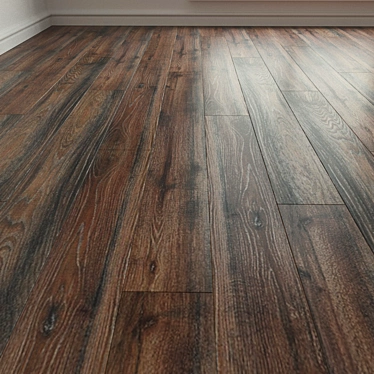 Romantic Oak Laminate Flooring 3D model image 1 