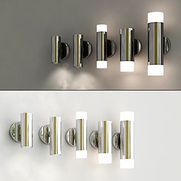 Sleek Illumination: ALC™ Wall Lamp 3D model image 1 