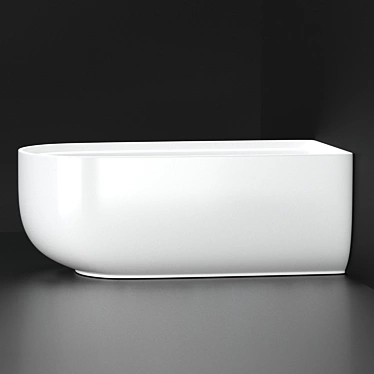 FEBE 1500: Luxurious Ceramic Bathtub 3D model image 1 