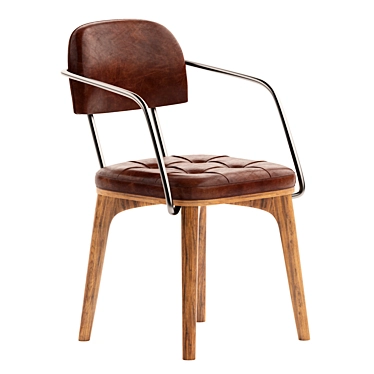Sleek All-Purpose Dining Chair 3D model image 1 