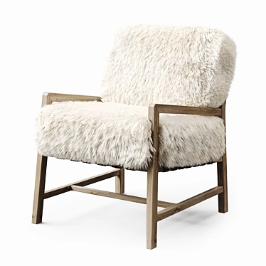 Wildfire Chair: Timothy Oulton's Savage Seating 3D model image 1 