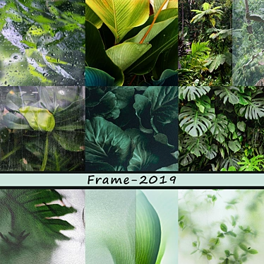 Tropical Escape Wallpaper: Frame-2019 3D model image 1 