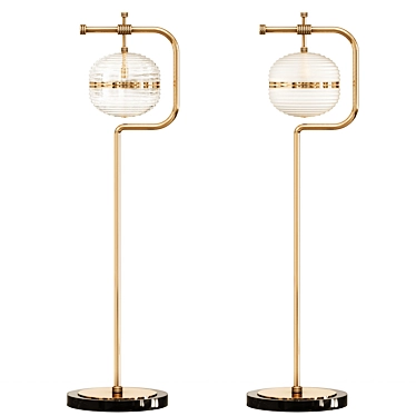 Timeless Elegance: Duke Floor Lamp 3D model image 1 