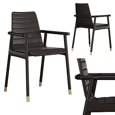 Italian Elegance: Joyce Armchair 3D model image 1 