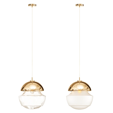 Stella Vintage Ceiling Lamp 3D model image 1 