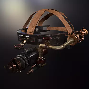 Steampunk Night Vision Goggles 3D model image 1 