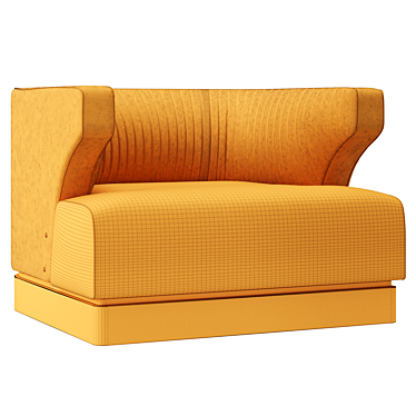 Ammons Jazz-inspired Armchair 3D model image 1 