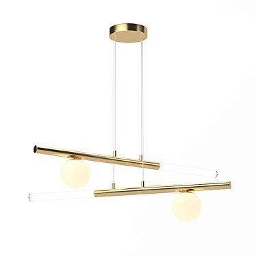 Loft4You Chose Line Pendant Light 3D model image 1 