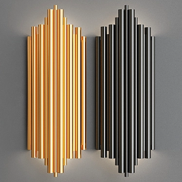 Tronen Wall - Sleek and Stylish Wall Sconce 3D model image 1 