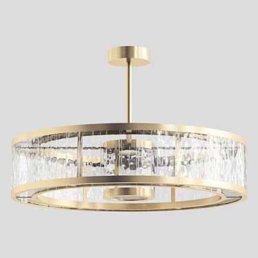 Elegance Illuminated: ANETA Chandelier 3D model image 1 