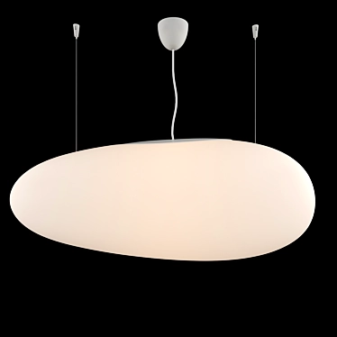 Sleek Avion Pendant Light 3D model image 1 