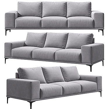 Emerson KAZA: The Ultimate Sofa 3D model image 1 