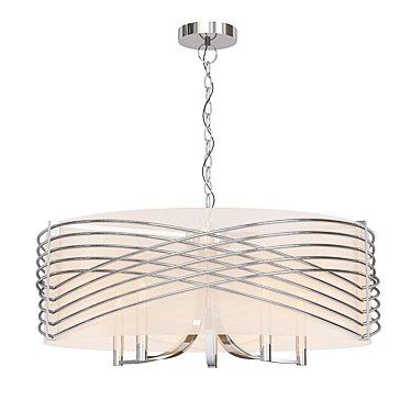 Elegant Zara Chandelier 3D model image 1 