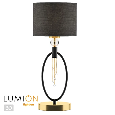 Neoclassi Table Lamp: Lumion 4516 / 1T Santiago 3D model image 1 