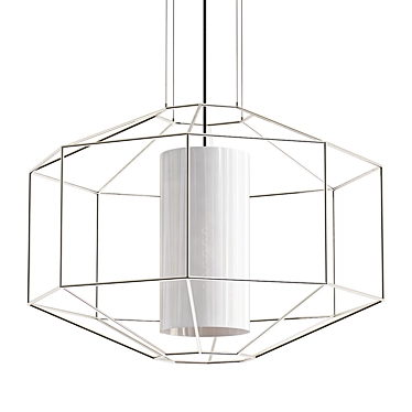 Elegant Silhouette 5216 Pendant Light 3D model image 1 