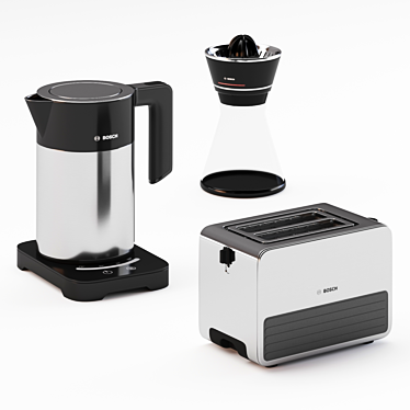 A set of small Bosch kitchen appliances