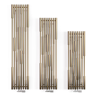 Terma Cane Designer Radiator - Contemporary Elegance 3D model image 1 