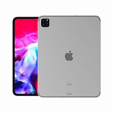 2020 iPad Pro 12.9: SIM Card Tray, Ultimate Performance 3D model image 1 