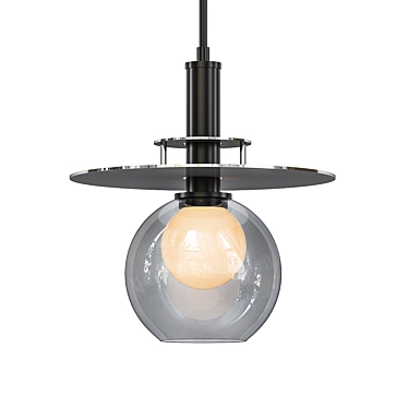 Modus Pendant Light - Black Pearl 3D model image 1 