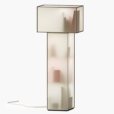 Modern and Sleek Mogg Velasca Floor Lamp (167cm) 3D model image 1 