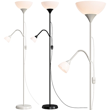 Unique Floor Lamp Alternative 3D model image 1 