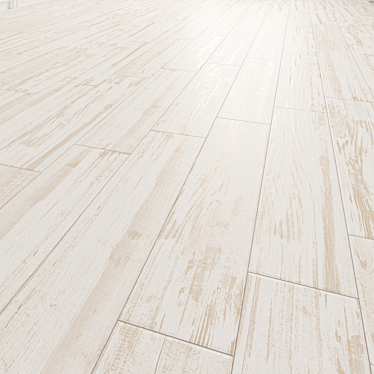 Classic Oldwood Floor Tile 3D model image 1 