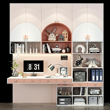 Kids Zone: Fun and Functional Furniture 3D model image 1 