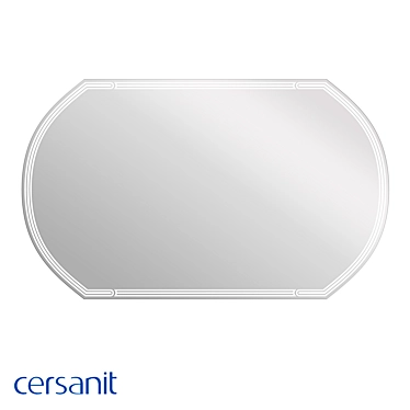 Mirror led 090 design 100x60 with anti-fog illumination oval