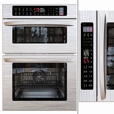 LG LWC3063ST Combi Wall Oven 3D model image 1 