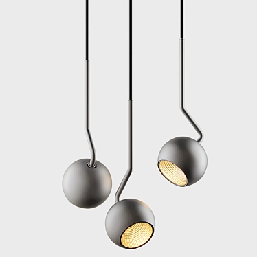 SPIN Pendant Light: Modern, Stylish, and Functional 3D model image 1 