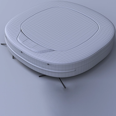 LG HOM-BOT Robot Vacuum: Powerful Cleaning Made Easy 3D model image 1 