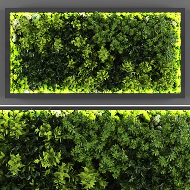 EcoWall Vertical Garden 3D model image 1 