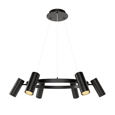 Sleek Pendant Light: Vele Luce Neo 3D model image 1 