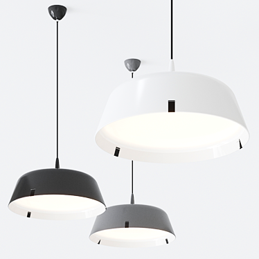 Borderline Pendant Lamp by Vertigo Bird 3D model image 1 