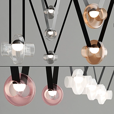 Contemporary Pendant Light: Etat Des Lieux 3D model image 1 