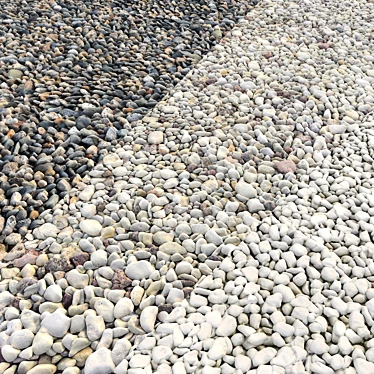 High-Quality Gravel Set for Detailed Rendering 3D model image 1 