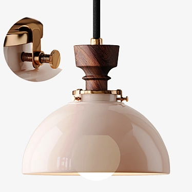 Title: Nehalem Pendant: Elegant and Modern 3D model image 1 