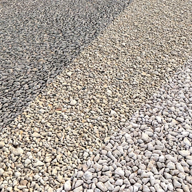 Premium Gravel Set: High-Quality Textures & Multiple Options 3D model image 1 