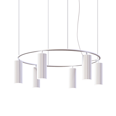 Elegant PHOLC Donna P Chandelier 3D model image 1 