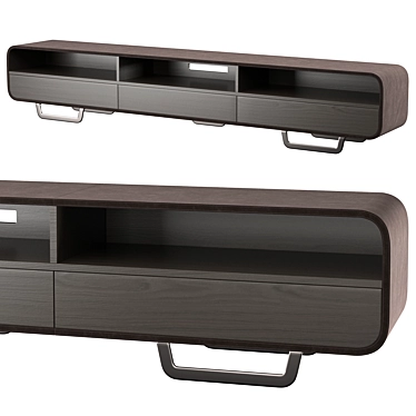 Formitalia Aston Martin TV Low Cabinet 3D model image 1 