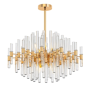 Luxxu Chandelier 80: Timeless Elegance 3D model image 1 